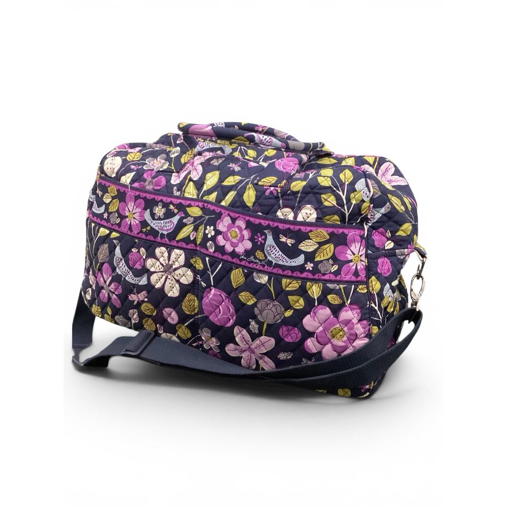Vera Bradley Quilted Over Night Duffle Bag